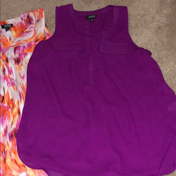 Ana top bundle both xs great condition - Picture 2 of 3